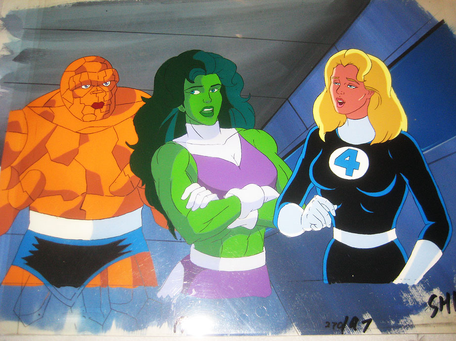 SAVAGE SHE-HULK POSTER #1 #34 MS MARVEL THUNDRA SUE STORM FANTASTIC FOUR GREEN H 